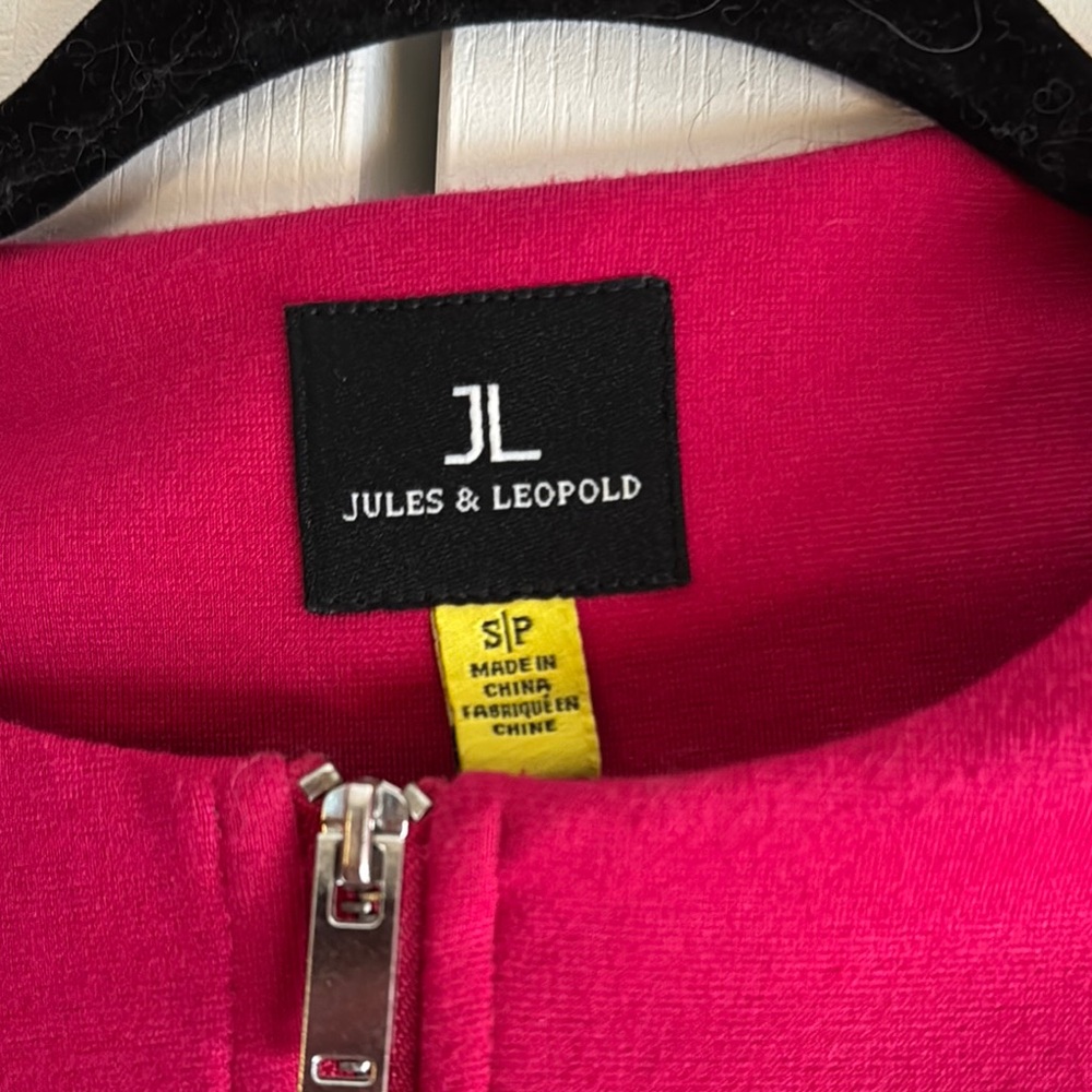 Chic Pink Zip-Up Jacket - Picture 4 of 6